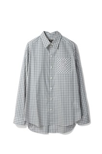 TSTS GINGHAM SHIRT - GRAY GINGHAM (25AMM0203)