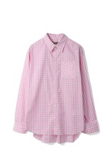 TSTS GINGHAM SHIRT - PINK GINGHAM (25AMM0203)
