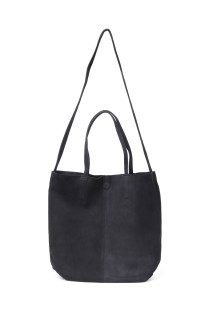 3WAY MEDIUM TOTE (SUEDE) - CHARCOAL1 (MS/ML -1)
