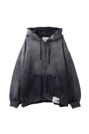 SUNFADE PARKA -BLACK(B14PK545)*