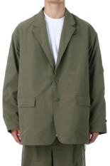 TECH LOOSE 2B JACKET RIPSTOP - OLIVE (BJ-30025W)