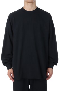 TECH THERMAL CREW L/S - BLACK (BE-34025W)