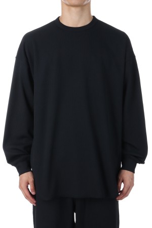 TECH THERMAL CREW L/S - BLACK (BE-34025W)
