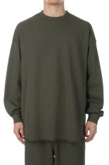 TECH THERMAL CREW L/S - BROWN KHAKI (BE-34025W)