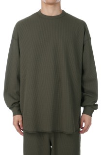 TECH THERMAL CREW L/S - BROWN KHAKI (BE-34025W)