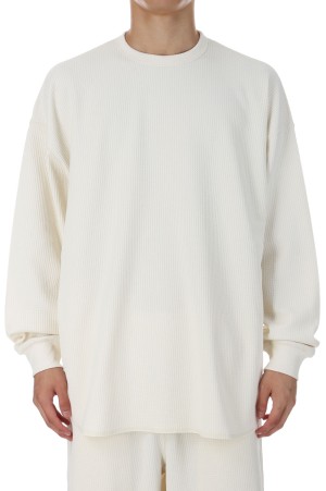 TECH THERMAL CREW L/S - ECRU (BE-34025W)