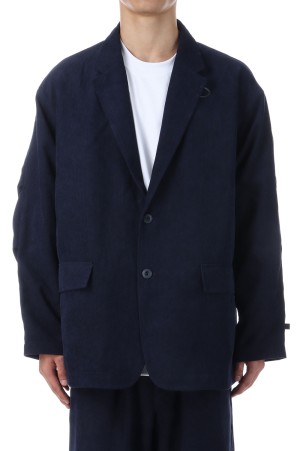 TECH LOOSE 2B JACKET CORDUROY - NAVY (BJ-32025W)