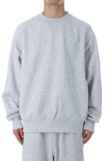TECH SWEAT CREW FREEDOM SLEEVE - HEATHER GRAY (BE-51025W)