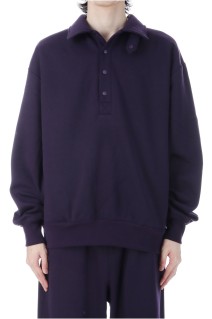 TECH SWEAT SNAP PULLOVER - PURPLE (BE-53025W)