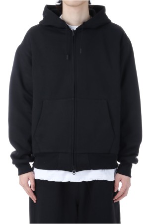 TECH SWEAT DOUBLE FACE PARKA - BLACK (BE-54025W)