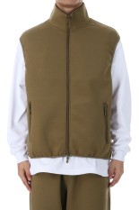 TECH SCUBA KNIT STAND COLLAR VEST - COYOTE (BE-61025W)