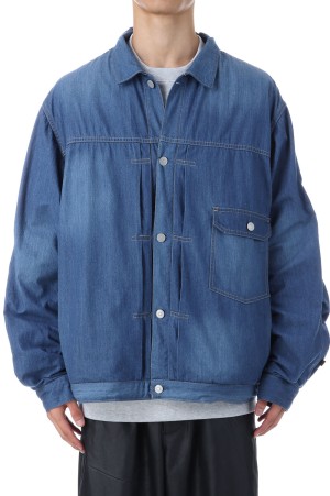 TECH DENIM JACKET - INDIGO (BJ-41025W)