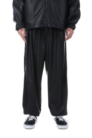TECH SYNTHETIC SKIN WINDBREAKER PANTS - BLACK (BP-40025W)