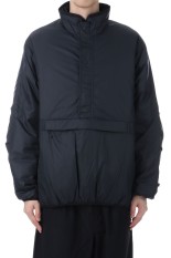 TECH REVERSIBLE PULLOVER PUFF JACKET - BLACK (BW-62025W)
