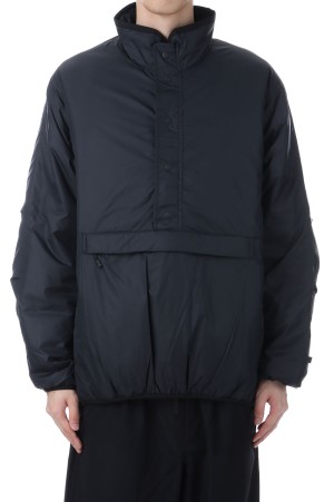 TECH REVERSIBLE PULLOVER PUFF JACKET - BLACK (BW-62025W)