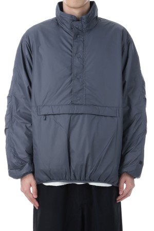 TECH REVERSIBLE PULLOVER PUFF JACKET - CHARCOAL (BW-62025W)