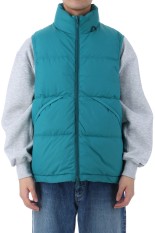 TECH ALPINE DOWN VEST - EMERALD GREEN (BW-24025W)