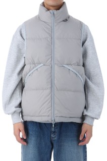 TECH ALPINE DOWN VEST - SILVER (BW-24025W)