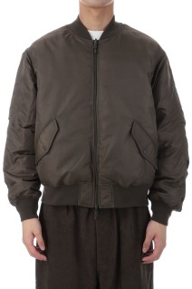 TECH REVERSIBLE MA-1 INNER DOWN JACKET - BROWN KHAKI (BW-43025W)
