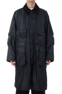 TECH BRITISH HUNTER COAT - BLACK (BJ-42025W)
