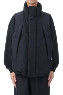WINDSTOPPER(R) FIELD DOWN VEST - BLACK (BW-18025W)