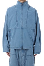 Indigo Field Jacket - Indigo Bleach (N25FA001)