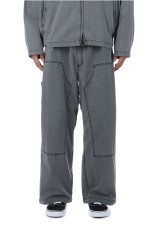 Indigo Field Double Knee Pants - Gray (N25FC002)