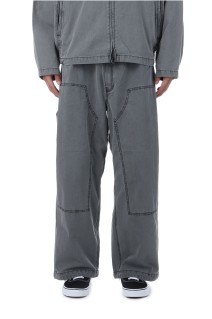 Indigo Field Double Knee Pants - Gray (N25FC002)