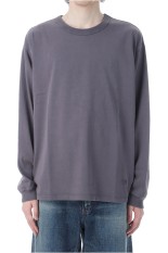 Garment Dyed Field Long Sleeve Tee - Asphalt Gray (N25FT009)