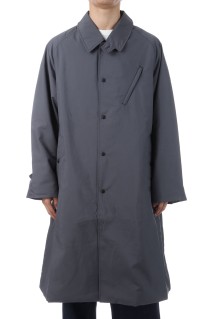 Insulation Soutien Collar Coat - Asphalt Gray (N25FB039)