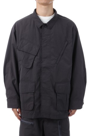 Brushed Weather Stroll Field Jacket - Asphalt Gray (N25FA040)