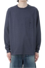 7oz Field Long Sleeve Pocket Tee - Asphalt Gray (N25FT063)