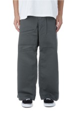 Chino Wide Straight Field Pants - Asphalt Gray (N25SC093)