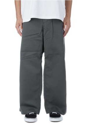Chino Wide Straight Field Pants - Asphalt Gray (N25SC093)