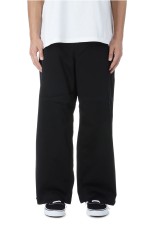 Chino Wide Straight Field Pants - Black (N25SC093)