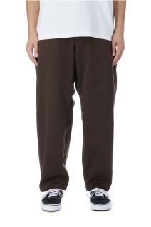 Chino Wide Tapered Field Pants - Brown (N24FC076)
