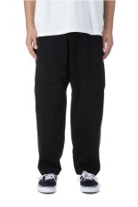 Chino Wide Tapered Field Pants - Black (N24FC076)