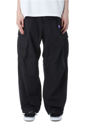 Ripstop Field Cargo Pants - Black (N25FC067)