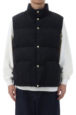 Synthetic Leather Field Sierra Vest - Black (N25FN092)