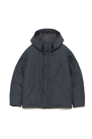 Double Peak Short Down Parka - Gray (N25FA105)
