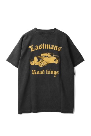 PRINTED TEE SHIRTS ROAD KINGS / BLACK (252LM-CT03)