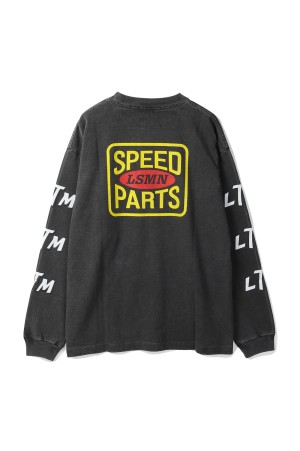 LS PRINT TEE LSMN / BLACK (252LM-CT11)
