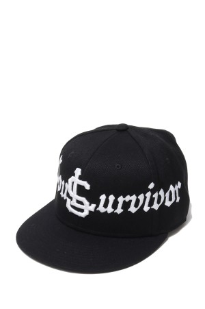 BASEBALL CAP -SOUL SURVIVOR- feat. STUDIO33 / BLACK (252LM-AC013)