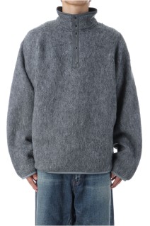 Pullover Mohair Sweater - Heather Gray (S25FJ027)