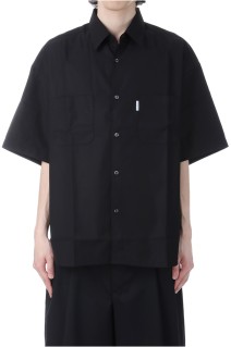 Gas Boil Oxford S/S Shirt / Black (CTE-25S404)