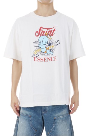 SS TEE / BABY MICHAEL / WHITE (SM-HR1-0000-022)