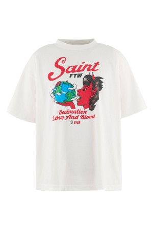 SS TEE / SAINT DEVIL / WHITE (SM-HR1-0000-023)