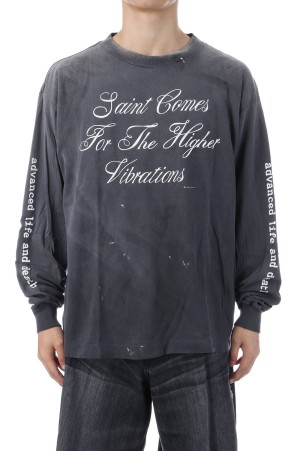 LS TEE / SAINT COMES / BLACK (SM-HR1-0000-031)