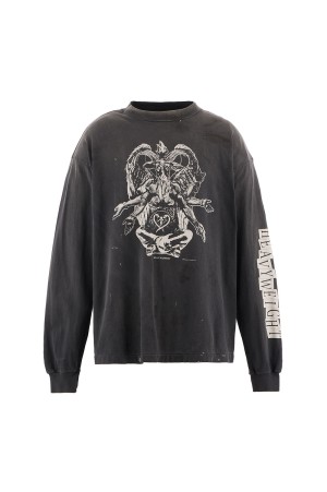 LS TEE / HEAVY WEIGHT / BLACK (SM-HR1-0000-033)