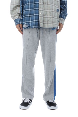 SWEAT PANTS / SIDE LINE / GRAY (SM-HR1-0000-063)